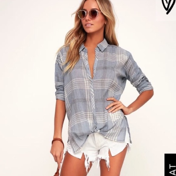 ONeill button down blouse - Picture 2 of 2